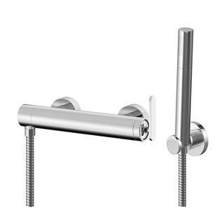 Смеситель для душа Kohlman Boxine chrome настенный KPL-QW120B, Хром
