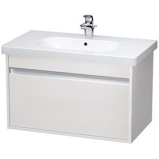 Тумба с умывальником 85 см Duravit Ketho KT006301818, Белый