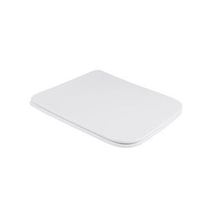 Сиденье для унитаза Qtap Kalao с микролифтом Slim QT08991213AW, Белый