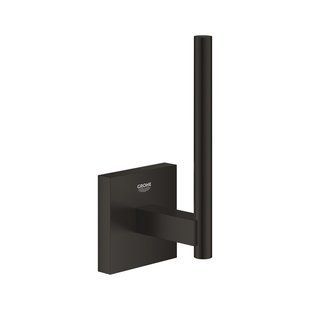 Тримач запасного рулону туалетного паперу Grohe QuickFix Start Cube 409792430, Черный матовый