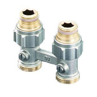 Узел нижнего подключения Oventrop Multiflex F проходной (1015883)
