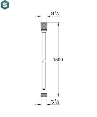 Шланг для душу Grohe SilverFlex 28364000