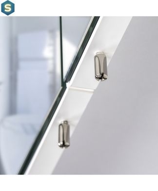 Дзеркальна шафа Мойдодир Oskar ЗШ-100 LEDx2, Білий