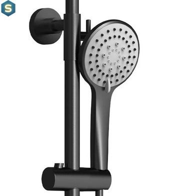 Душевая система Dusel Lacio Black Matt (231355000), Черный матовый