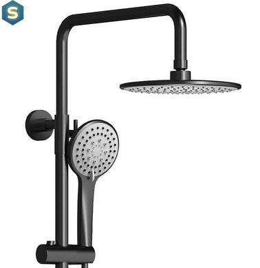Душевая система Dusel Lacio Black Matt (231355000), Черный матовый