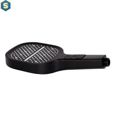 Ручний душ Qtap Rucni 130x130 мм QTRUC125BLM45957 Black matt, Черный матовый