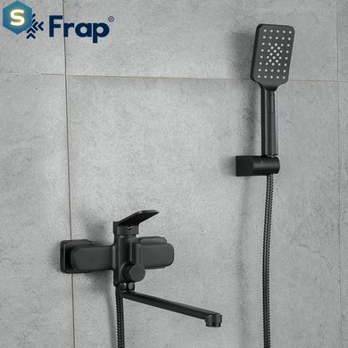 Смеситель для ванны Frap F2262 черный, Черный матовый