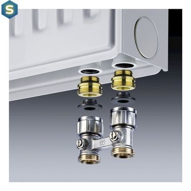 Узел нижнего подключения Oventrop Multiflex F проходной (1015883)