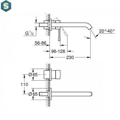 Змішувач для раковини Grohe Essence New 19967AL1