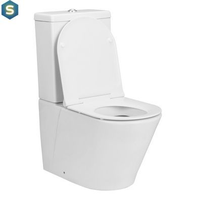 Унитаз-компакт Volle Nemo 13-17-377 с сидением Slim Soft Close, Белый