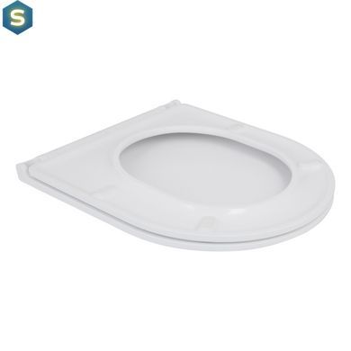 Унітаз підвісний Qtap Taurus безободковий з сидінням Soft-close QT2433084EUQW, Білий
