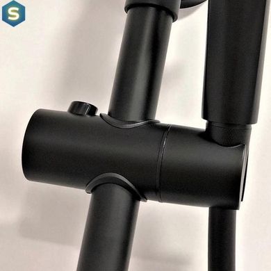Душевая система Dusel Lacio Black Matt (231355000), Черный матовый