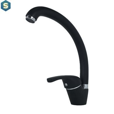 Смеситель для кухни Globus Lux GLSO-0203S-Big-Onix, Черный/золото