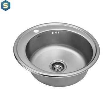 Кухонна мийка Kroner KRP Dekor-510 (0,8 мм) CV022768, Decor