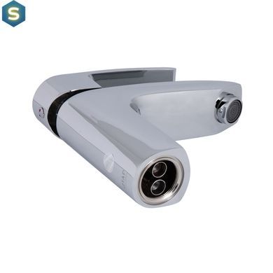 Змішувач для умивальника Qtap Swan Eco QTSWA270CRM45532 Chrome, Хром