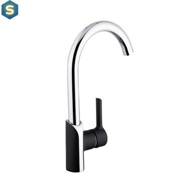 Смеситель для кухни Kroner KRP Essen - SCH030 CV024333, Черный матовый