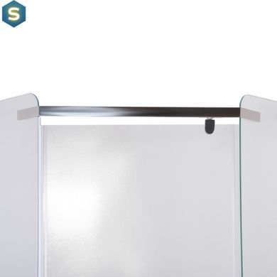 Душевая кабина Bravo пятиугольная без поддона Raba N90FS (1уп.), Хром матовый, хром матовый