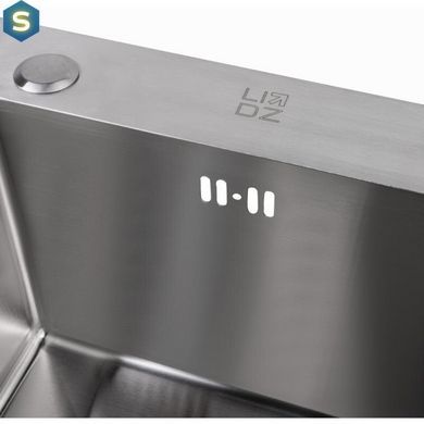 Кухонна мийка Lidz H7843 Brush 3.0/1.0 мм (LIDZH7843BRU3010), Нержавіюча сталь