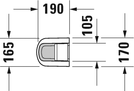 Пьедестал Duravit Durastyle 0858290000, Белый