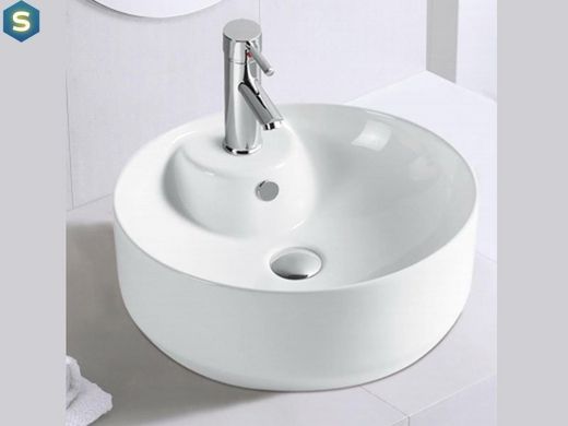 Умивальник Newarc Countertop 41x41 білий 5017W NEW, Білий