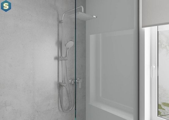 Душова система Hansgrohe Vernis Shape Showerpipe 230 1jet Reno EcoSmart Chrome 26289000