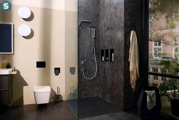 Верхний душ Hansgrohe Pulsify E 260 2jet EcoSmart chrome 24351000, Хром