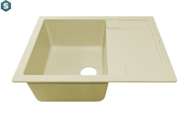 Кухонна мийка Adamant Anila 645x495x200 Бежевий ivory 100001391, Бежевий