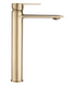 Змішувач для умивальника Rea Veneta високий brushed gold REA-B3009, Золотий