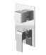 Душевая система Kohlman Saxo 30 chrome + BOX скрытого монтажа QW211SQ30-007, Хром