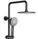 Душевая система Dusel Lacio Black Matt (231355000), Черный матовый
