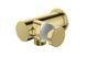 Душевая система Kohlman Experience 30 brushed gold + BOX скрытого монтажа KPL-QW211EGDBQ30, Золотой