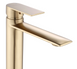 Змішувач для умивальника Rea Veneta високий brushed gold REA-B3009, Золотий