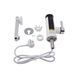 Проточный кран-водонагреватель кухонный для кухни Lidz Warm 061 LDWAR061WCR35431 White/Chrome