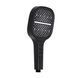 Ручний душ Qtap Rucni 130x130 мм QTRUC125BLM45957 Black matt, Черный матовый