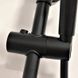 Душевая система Dusel Lacio Black Matt (231355000), Черный матовый