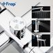 Душова система Frap F2420, поворотний вилив, лійка 1 режим, хром, Хром