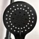 Душевая система Dusel Lacio Black Matt (231355000), Черный матовый