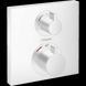 Термостат для душу Hansgrohe Ecostat Square matt white 15714700, Белый матовый