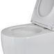 Унітаз підвісний Qtap Taurus безободковий з сидінням Soft-close QT2433084EUQW, Білий