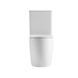 Унитаз напольный Qtap Robin New Ultra Quiet безободковый с сиденьем Soft-Close White QT13226083AW, Белый
