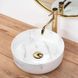 Умивальник Rea Sami nature marble накладний мармур REA-U6606, Мармур