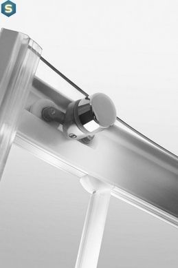 Душова кабіна AM.PM Bliss Twin Slide 120x80 без піддону, матове скло W56G-301-090MT