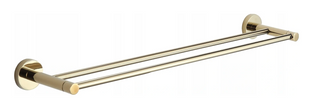 Вешалка для полотенец Mexen Remo 2 Gold MEX-7050725-50, Золотой