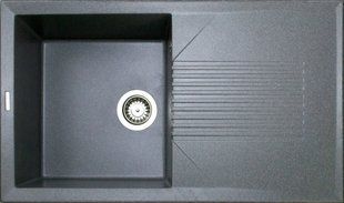 Кухонная мойка Adamant Novak 850x500x240 серый 554223, Каппучино
