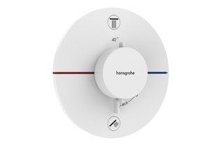 Термостат для душу Hansgrohe ShowerSelect Comfort S matt white 15554700, Белый матовый