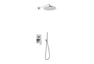 Душова система Kohlman Wexpo 35 chrome + BOX прихованого монтажу QW210WR35, Хром