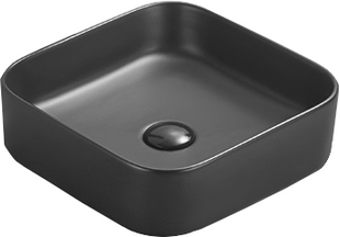 Умивальник Mexen Vena 37 black matt накладний MEX-22193785, Черный матовый