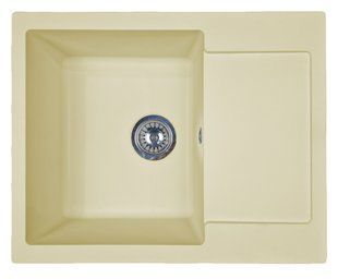 Кухонная мойка Adamant Minimal 615x495x200 Бежевый ivory 000008520, Бежевый