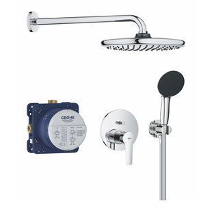 Душова система прихованого монтажу Grohe QuickFix Start 25292000, Хром