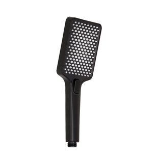Ручний душ Qtap Rucni 140x95 мм прямокутний QTRUC125BLM45959 Black matt, Черный матовый
